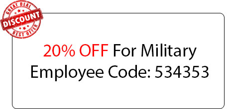 Military Employee Discount - Locksmith at Glendora, CA - Glendora Locksmith